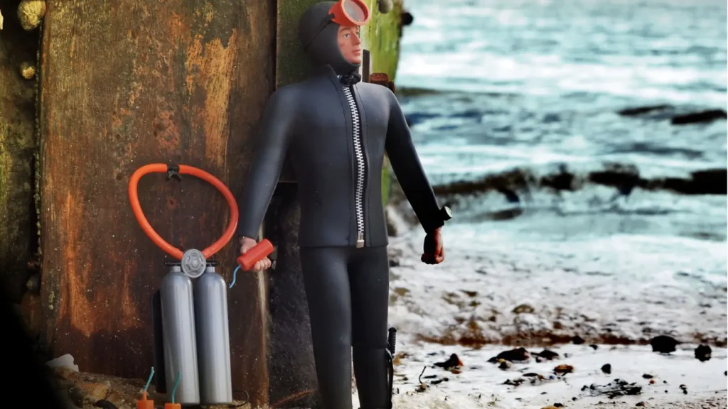 Action Man frogman