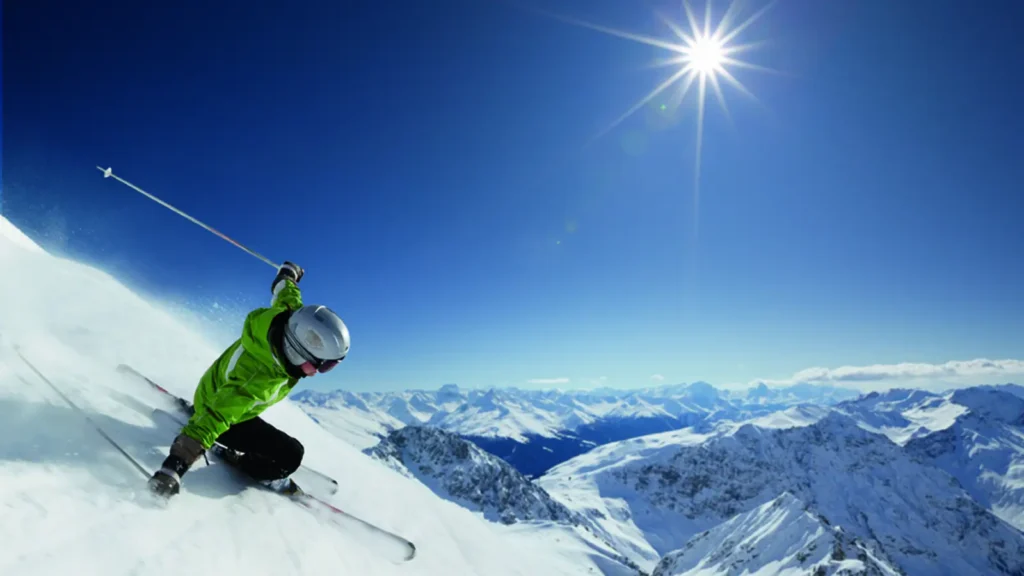 Mürren Switzerland skiing