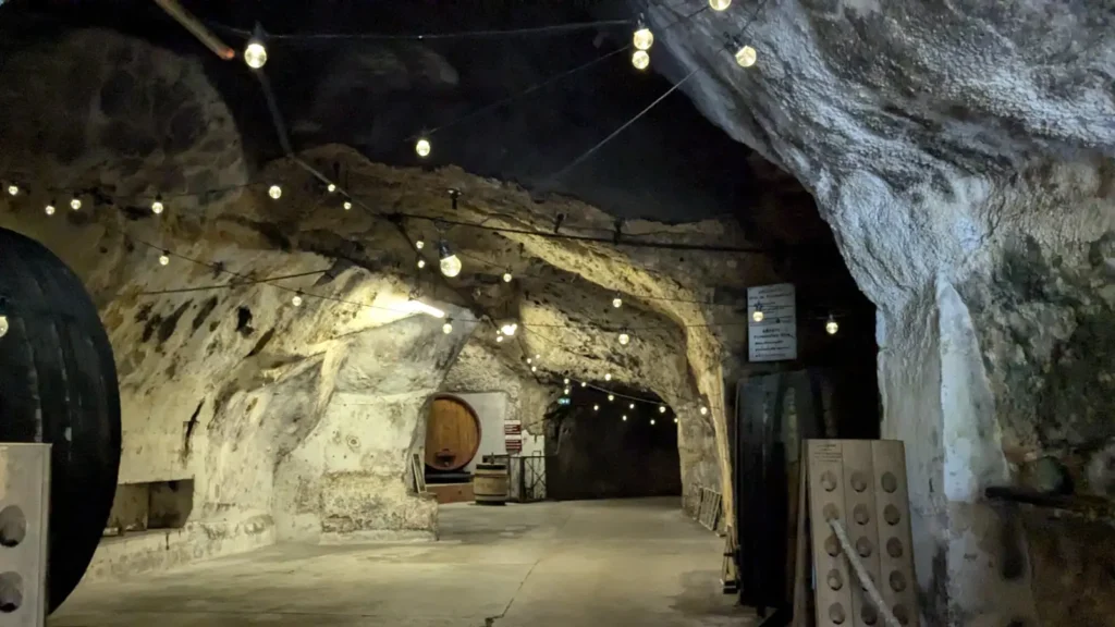 Cellar Caves for Cremant sparkling wine