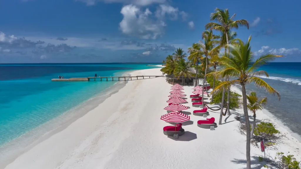 Seaside Finolhu Baa Atoll Maldives providing guests with EnChroma glasses