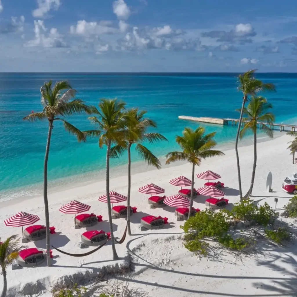Seaside Finolhu Baa Atoll Maldives providing guests with EnChroma glasses