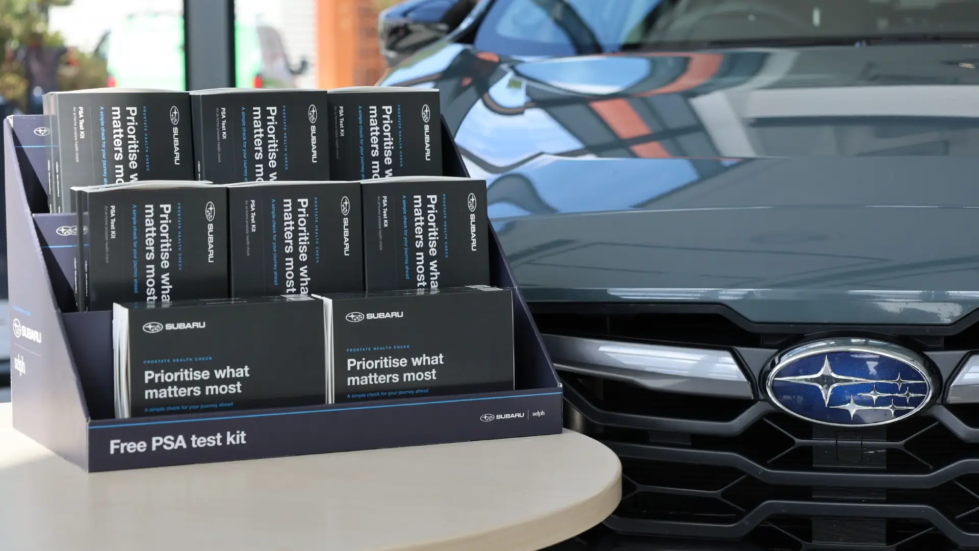 Subaru dealers offer free home PSA prostate cancer screening test to men over 50